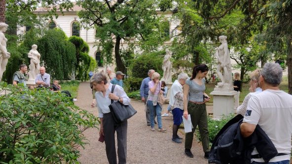 Visitatori all’Orto botanico