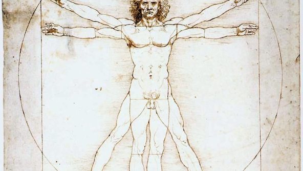 Leonardo da Vinci Uomo vitruviano